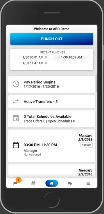 AOD Time mobile app
