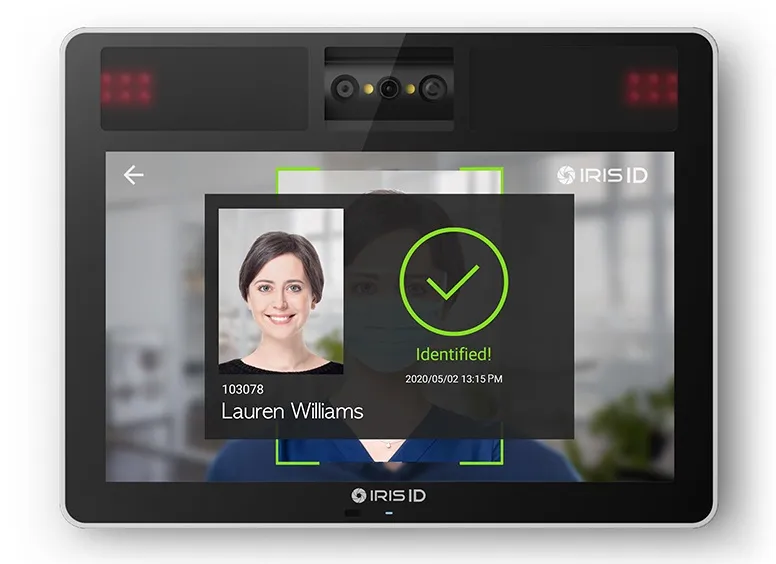 iT100 iris and face recognition terminal